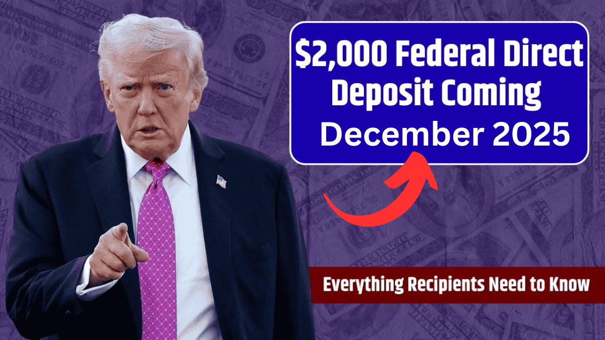$2,000 Direct Deposit :As the year draws to a close, many Americans are looking for financial relief to cope with rising living expenses, holiday spending, and the effects of inflation. That's why the announcement of the approval of a $2,000 direct deposit for December 2025 has sparked hope and excitement across the country. While not called a new stimulus check, this payment combines IRS-managed tax credits, federal benefit adjustments, and supplemental income programs that provide financial support to millions of people at the end of the year. If you're wondering whether you qualify, when the money will arrive, or how to ensure you get it, this guide explains everything in simple, humane language. Why the IRS is making a $2,000 payment in December 2025 Every year, the IRS and federal agencies make year-end financial adjustments. These often include: Refundable tax credits Supplemental Social Security and SSI payments Veterans' benefit adjustments Low-income assistance Federal inflation-related assistance The $2,000 amount doesn't apply universally. Instead, it's the largest benefit for citizens who qualify for these federal programs overall. Many people—especially low-income families, the elderly, and people with disabilities—can receive the largest payments. Who Qualifies for the December 2025 $2,000 Deposit? Eligibility varies depending on your income level, benefit type, and tax status. Here are the groups most likely to qualify: 1. Social Security Recipients This includes: Social Security retirement SSDI (Disability Insurance) SSI (Supplemental Security Income) Survivor benefits Many seniors and individuals with disabilities may receive an additional federal supplement that pushes their December payment closer to the $2,000 maximum. 2. Low- to Middle-Income Households If you qualify for refundable tax credits, you may receive part or all of the $2,000 through: Earned Income Tax Credit (EITC) Child Tax Credit (Additional CTC) These payments depend on your 2024 tax filings and household income. 3. Veterans Receiving VA Benefits Some VA beneficiaries may receive extra support through end-of-year adjustments processed alongside regular December payments. 4. Americans Falling Below Federal Income Thresholds Citizens who meet low-income qualifications may be eligible for additional support that increases their total payout. 5. Individuals With Updated IRS and SSA Records If your information—bank account, address, or recent tax filings—is current, you have a higher chance of qualifying and receiving the payment on time. Payment Dates for December 2025 Your direct deposit date depends on which federal program you are eligible for. Here's an expected schedule: SSI Recipients December 1, 2025 Social Security (Retirement, SSDI, Survivor Benefits) Payments are issued based on your birth date: December 10 – Birthdays 1–10 December 17 – Birthdays 11–20 December 24 – Birthdays 21–31 VA Benefits December 30, 2025 IRS Tax Payments Refundable credits and supplemental adjustments can be deposited between these dates: December 15 and December 30, 2025 If the payment date falls on a weekend or federal holiday, deposits typically arrive on the previous business day. How to Claim the December 2025 $2,000 IRS Deposit Most beneficiaries do not need to apply separately. However, these steps can help ensure your payment is processed smoothly: 1. File Your 2024 Tax Return The IRS uses this to determine eligibility for: Refundable tax credits Supplemental IRS adjustments Without a filed tax return, payments may be delayed or reduced. 2. Update Your Direct Deposit Information Make sure your bank details are correct with: The IRS The Social Security Administration (if applicable) Incorrect account information is one of the most common causes of payment delays. 3. Check Your Mailing Address If the IRS issues a paper check or debit card, it will be mailed to the latest address on file. 4. Monitor Your Online Accounts Use: IRS Online Account my Social Security portal Both allow you to track payment status and confirm eligibility. 5. Avoid Scams The IRS does not call, text, or email to request personal details. Only use official government websites. Frequently Asked Questions (FAQs) 1. Is this a new stimulus check? No. It's an IRS-approved combination of federal benefits and refundable credits. 2. Will everyone receive the full $2,000? No. The amount varies based on income, benefits, and tax eligibility. 3. Do senior citizens receiving Social Security qualify? Yes, most Social Security and SSI beneficiaries may qualify for part or all of the payment. 4. Could the payment arrive in January 2026? Yes. Some payments processed in late December may arrive in early January. 5. Do I need to apply for the $2,000 deposit? No. Payments are automatic if your IRS and SSA records are up-to-date.